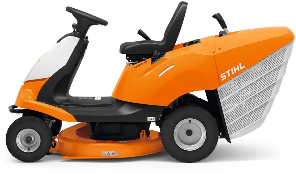STIHL RT 4082 Aufsitzmäher – Kompakt, Wendigkeit und Leistungsstark für Große Rasenflächen