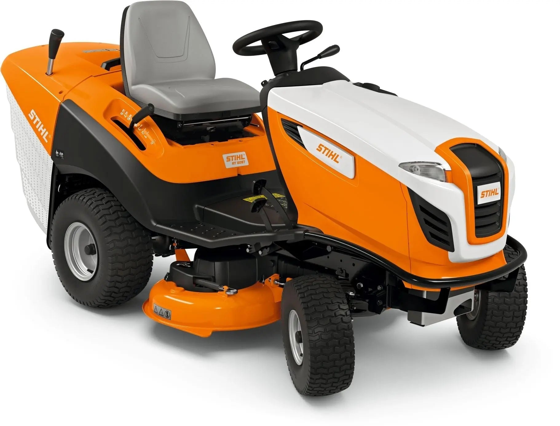STIHL RT 5097 Aufsitzmäher – Komfort Rasentraktor mit 95 cm Schnittbreite für große Rasenflächen