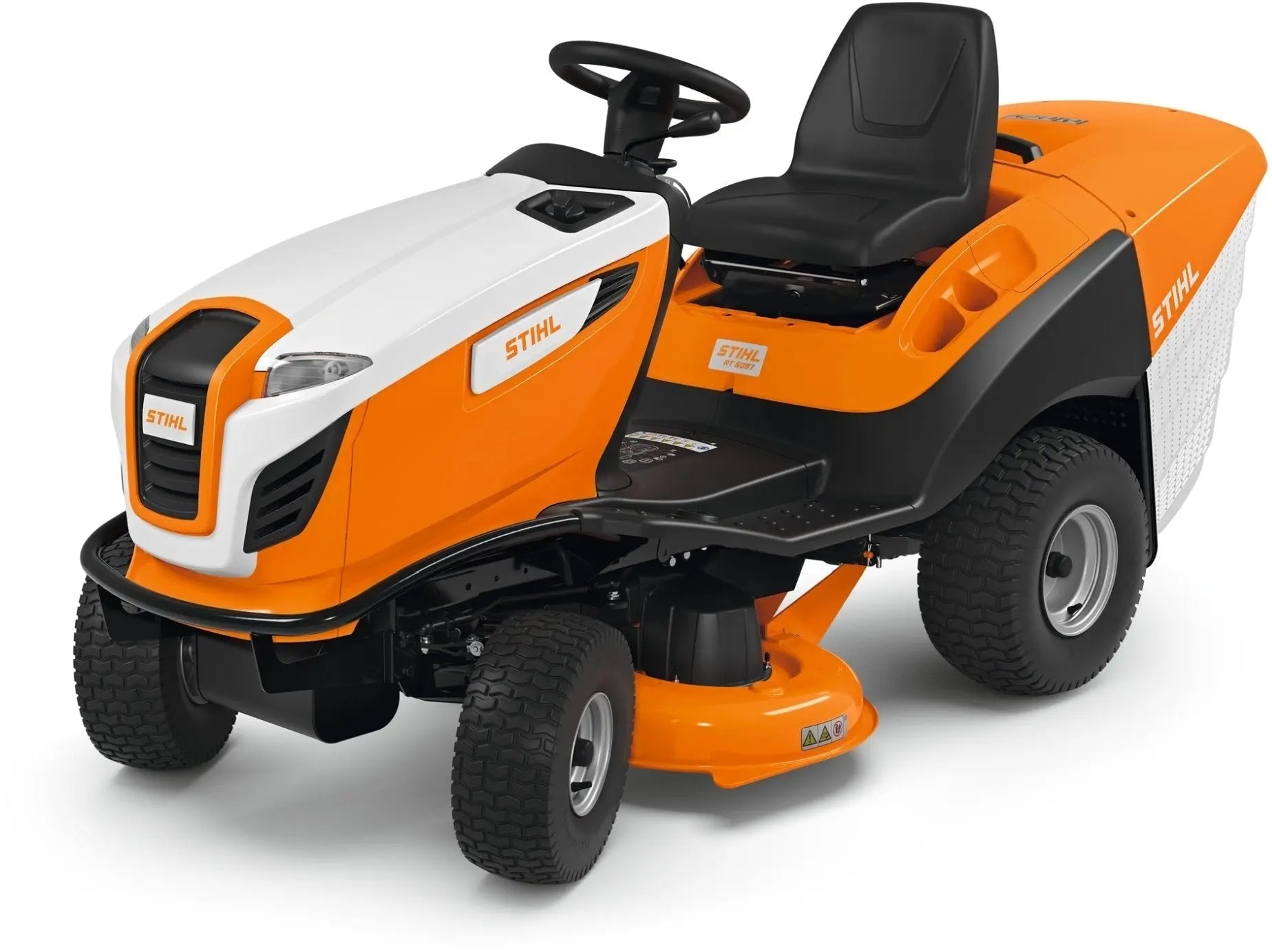 STIHL RT 5097 Aufsitzmäher – Komfort Rasentraktor mit 95 cm Schnittbreite für große Rasenflächen