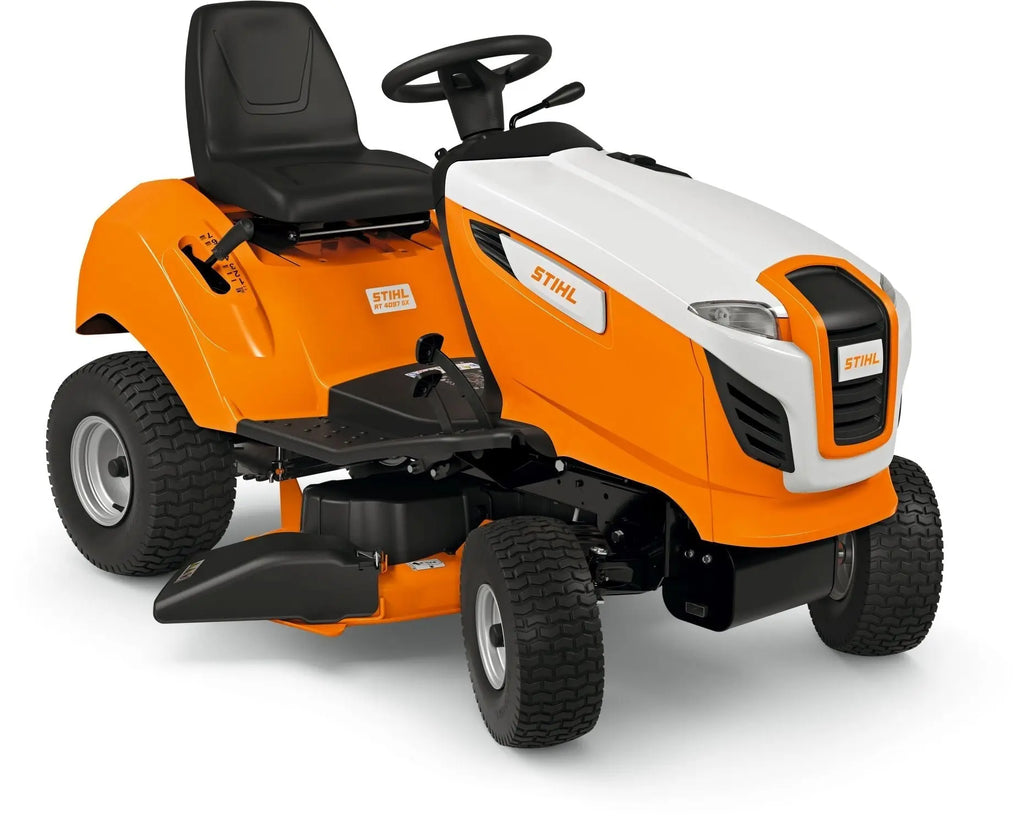 STIHL RT 4097 SX Rasentraktor – Leistungsstarker Aufsitzmäher für große Rasenflächen