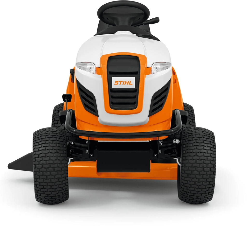 STIHL RT 4112 SZ Aufsitzmäher – Leistungsstarker Rasentraktor mit Seitenauswurf für große Flächen