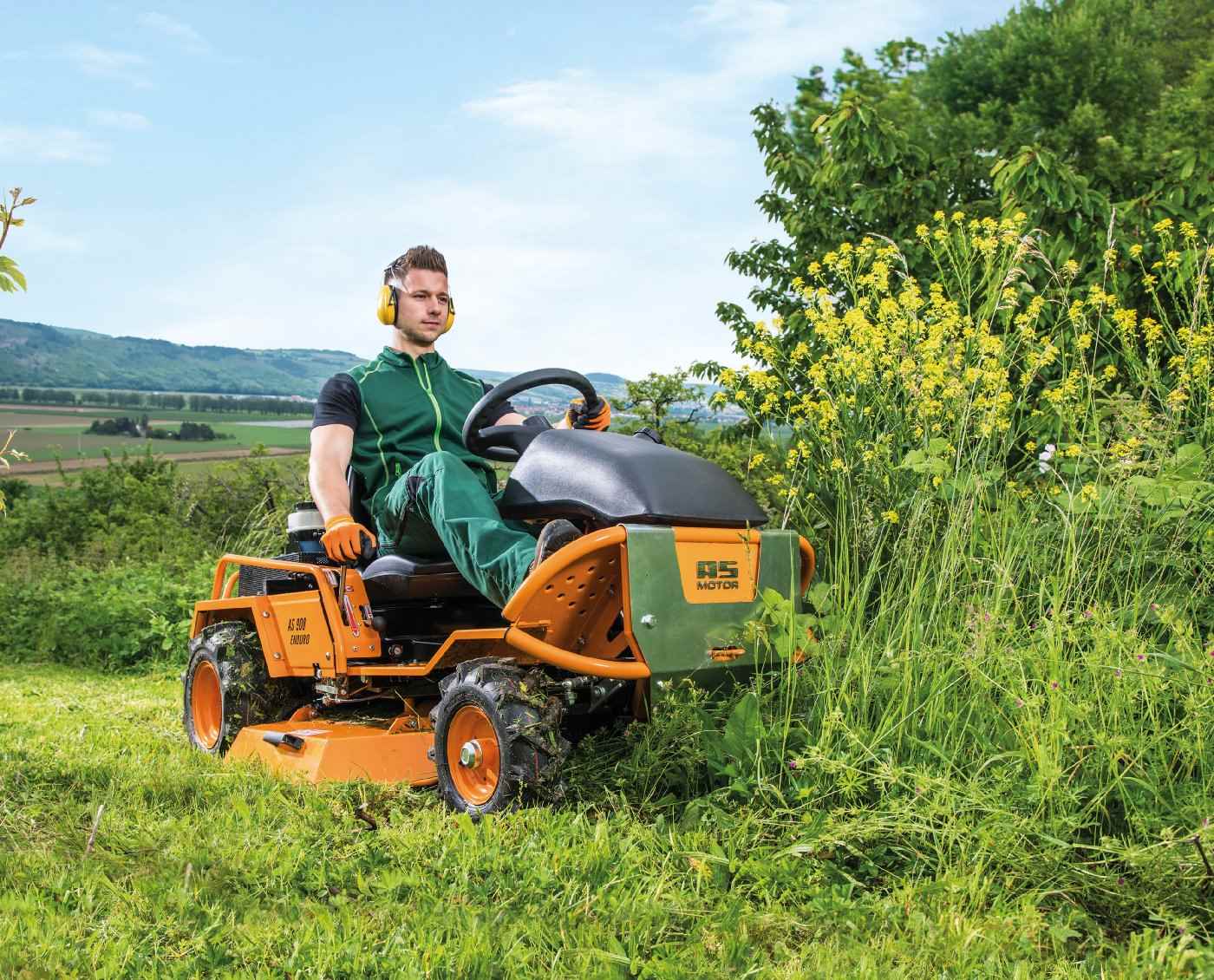 AS-Motor 900 Enduro – Aufsitz-Allmäher für Hochgras & anspruchsvolles Gelände