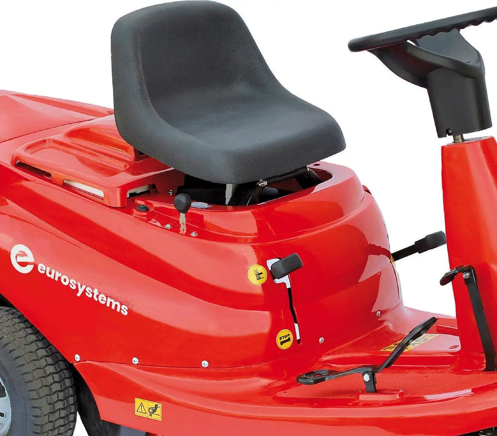 Eurosystems Slalom 67 B&S Aufsitzmäher – Kompakter Rasentraktor mit Briggs & Stratton Motor für Rasenflächen bis 2.500 m²