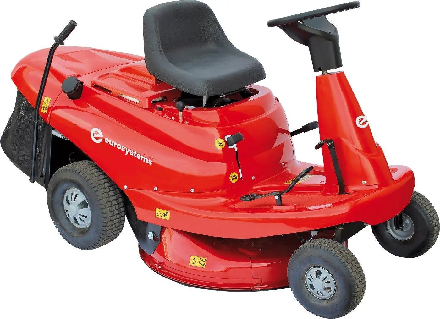 Eurosystems Aufsitzmäher Slalom 82 B&S – Kompakter Rasentraktor mit 82 cm Schnittbreite & Briggs & Stratton Motor
