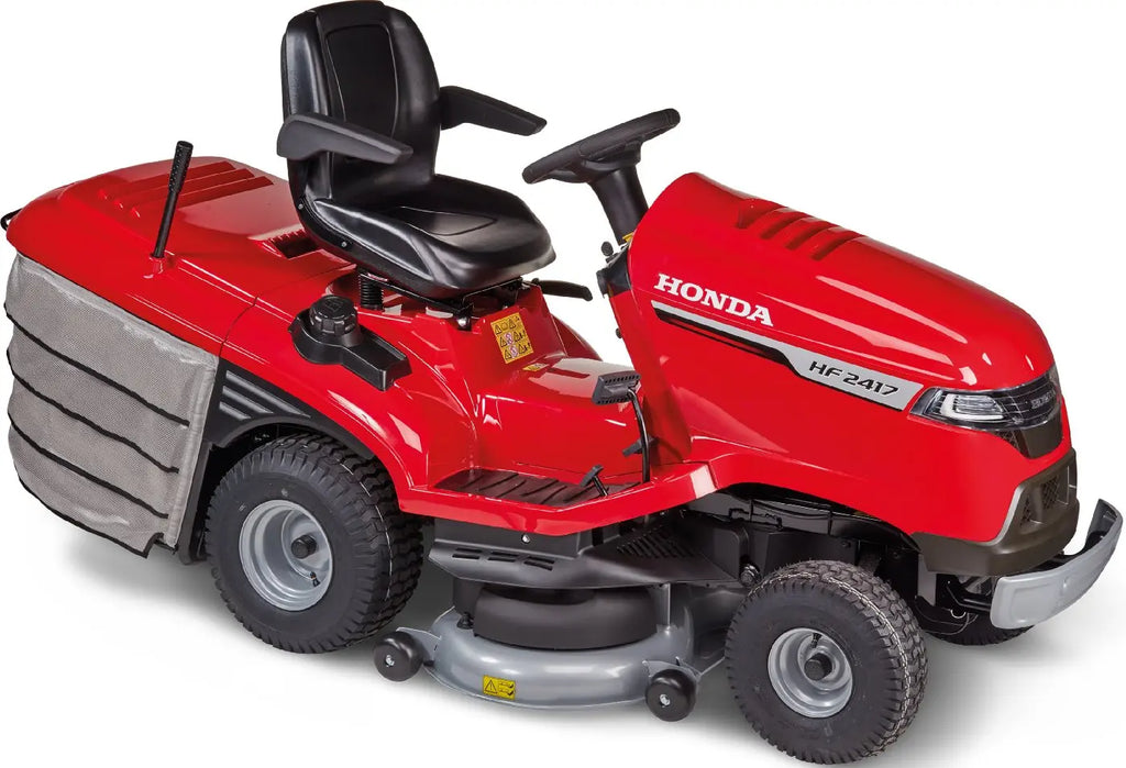Honda Rasentraktor HF 2417K5 HM mit Hydrostatantrieb und 300-Liter Grasfangkorb