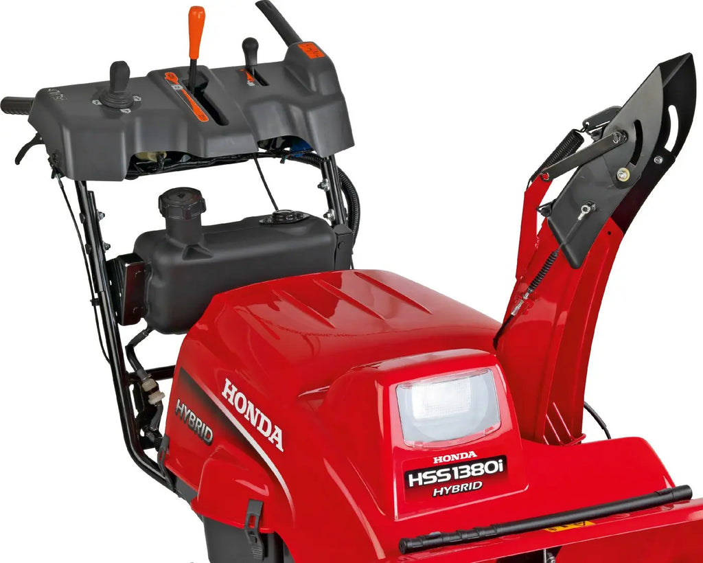 Honda HSS 1380i1 TD Hybrid-Schneefräse – 81 cm Räumbreite, Raupenantrieb & Elektrostart
