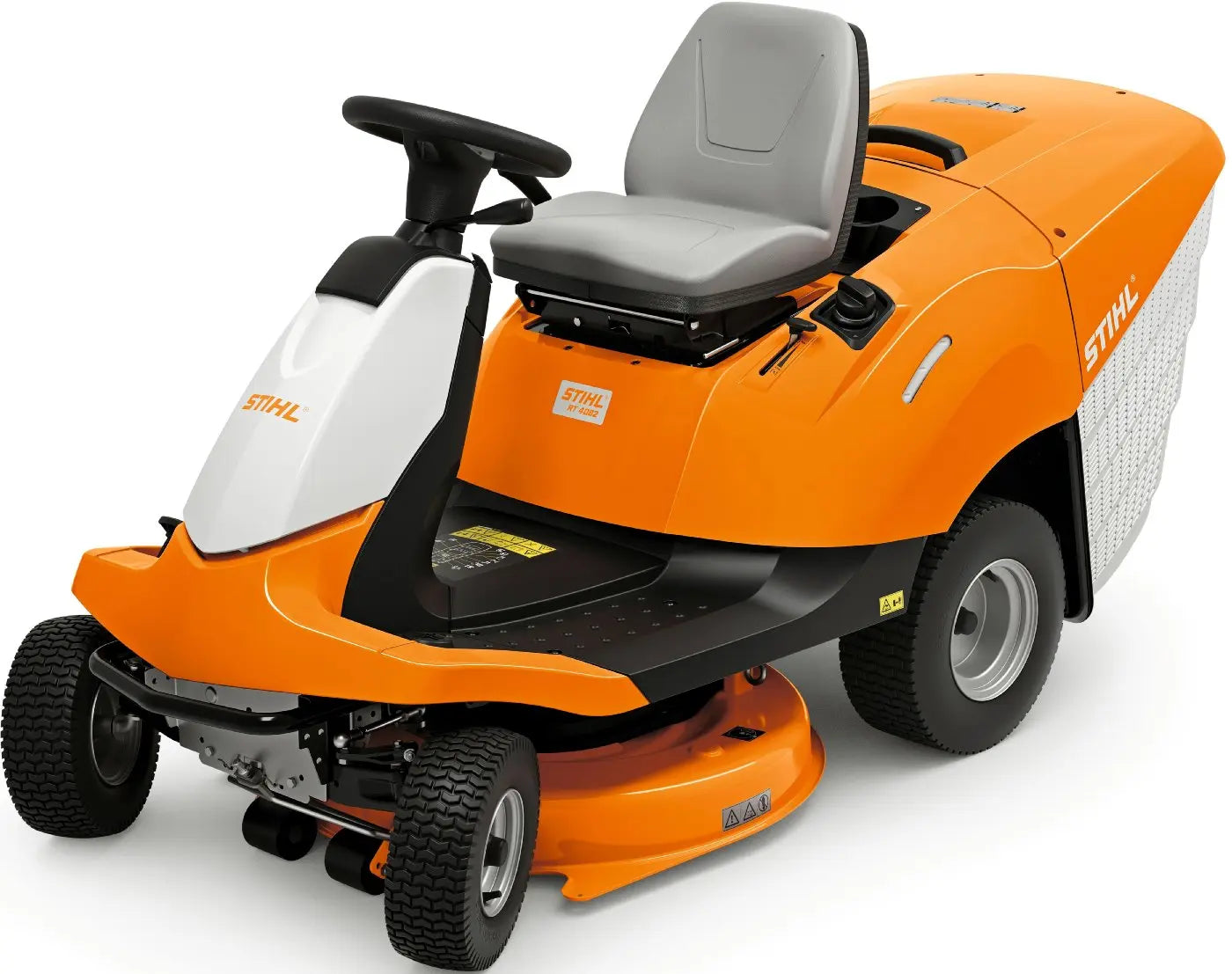 STIHL RT 4082 Aufsitzmäher – Kompakt, Wendigkeit und Leistungsstark für Große Rasenflächen