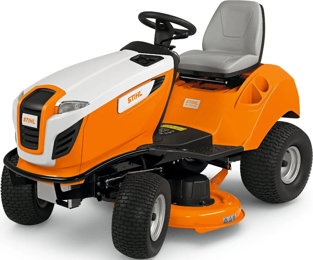 STIHL RT 4112 SZ Aufsitzmäher – Leistungsstarker Rasentraktor mit Seitenauswurf für große Flächen