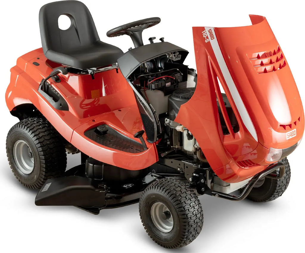 SABO Rasentraktor 110-S mit Mulchkeil – Leistungsstarker Aufsitzmäher mit 110 cm Schnittbreite