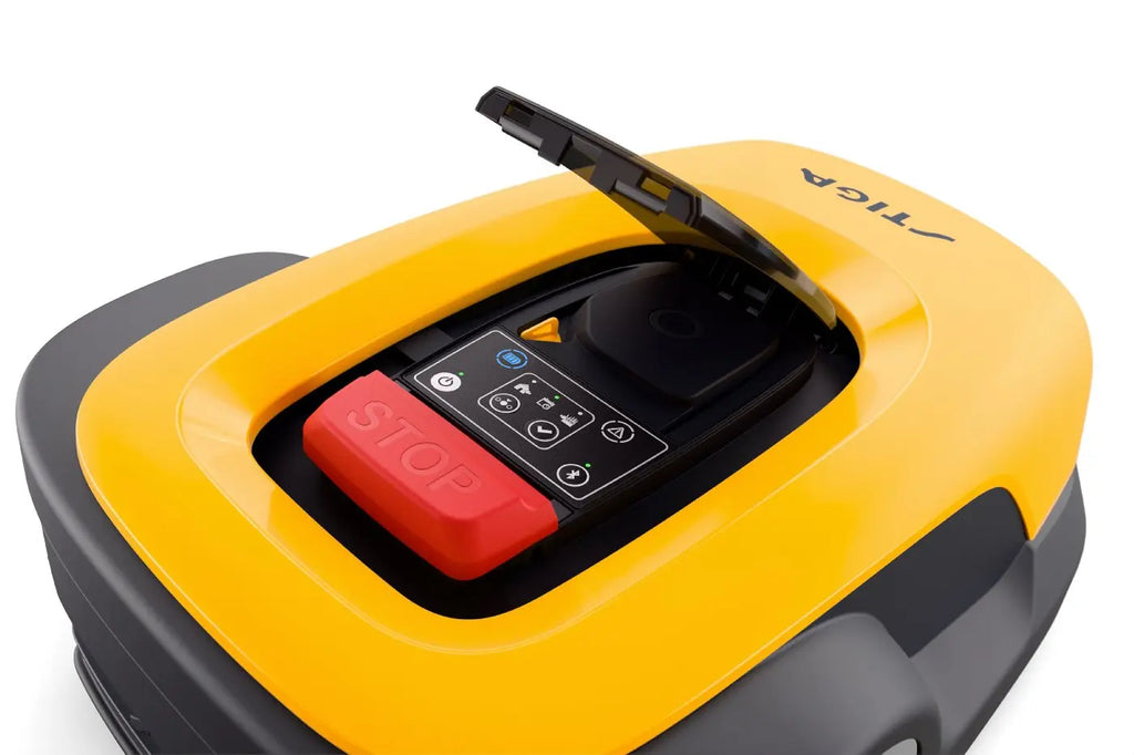 STIGA Mähroboter A 15V ohne Begrenzungskabel mit kostenloser Garage – Smarte GPS-Navigation & Vista-Technologie