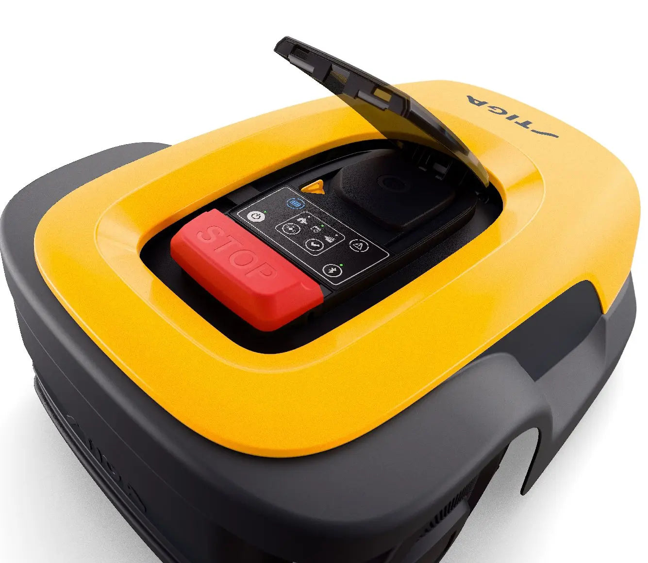 STIGA Mähroboter A 15V ohne Begrenzungskabel mit kostenloser Garage – Smarte GPS-Navigation & Vista-Technologie