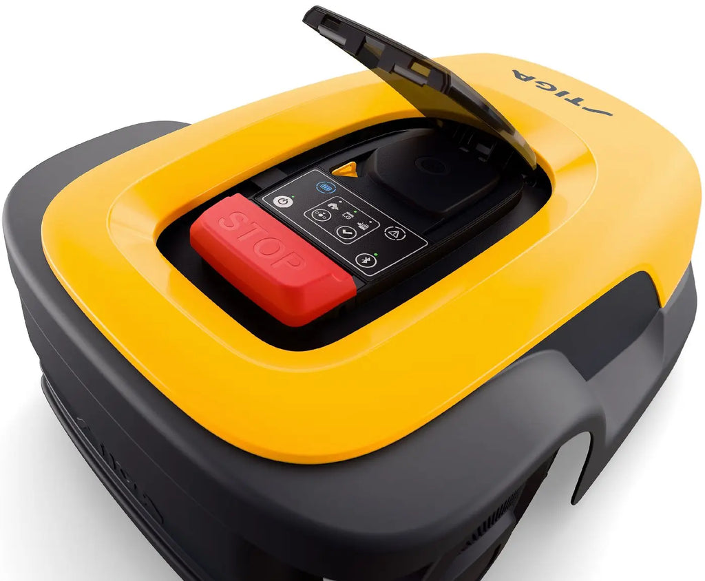 STIGA Mähroboter A 25V ohne Begrenzungskabel mit kostenloser Garage – Intelligente Vista-Navigation