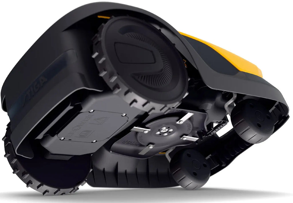 STIGA Mähroboter A 25V ohne Begrenzungskabel mit kostenloser Garage – Intelligente Vista-Navigation