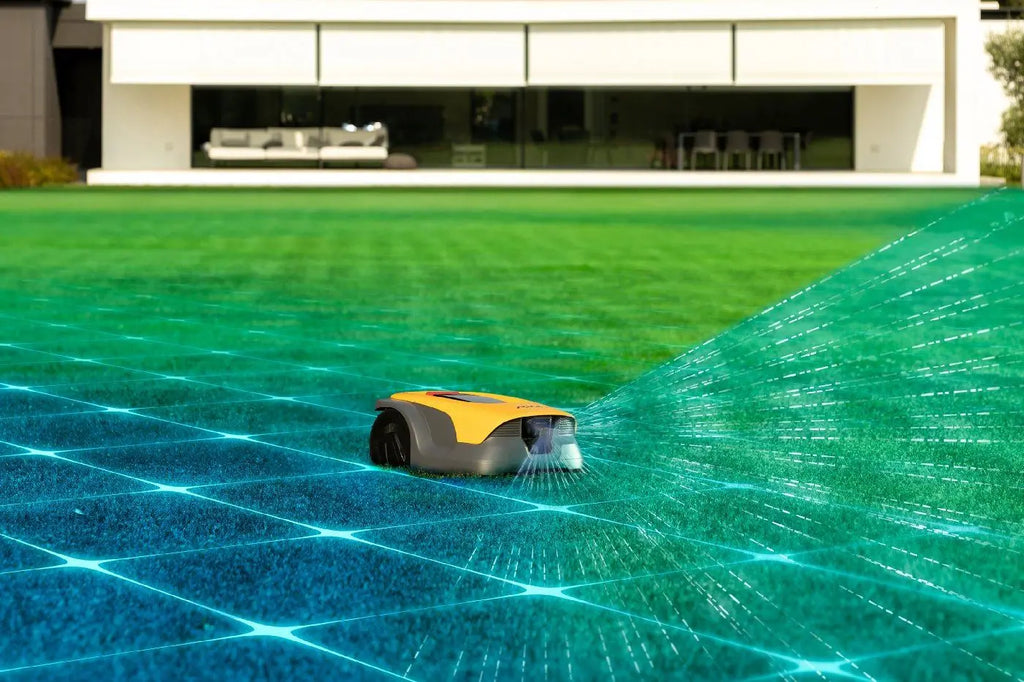 STIGA Mähroboter A 25V ohne Begrenzungskabel mit kostenloser Garage – Intelligente Vista-Navigation
