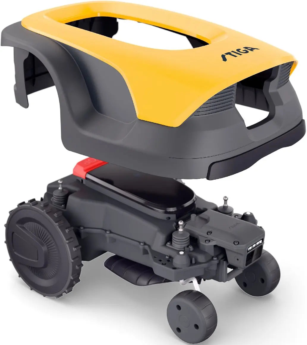 STIGA A 8V Mähroboter ohne Begrenzungskabel – Intelligente automatische Rasenpflege