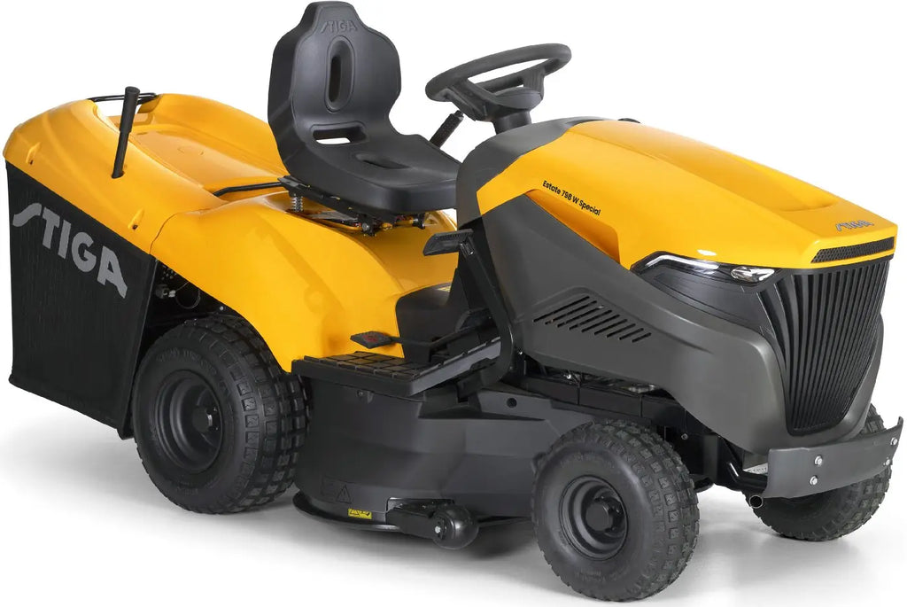 STIGA Estate 798 W Special HONDA Rasentraktor inkl. Mulchkit, Anhängerkupplung & Batterieladegerät