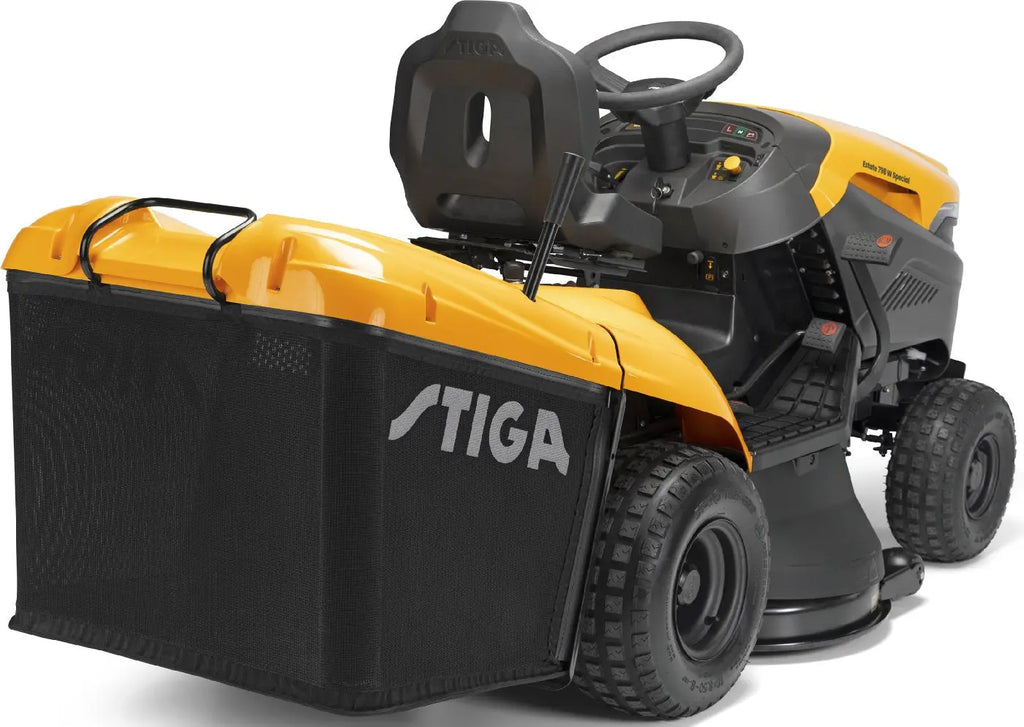 STIGA Estate 798 W Special HONDA Rasentraktor inkl. Mulchkit, Anhängerkupplung & Batterieladegerät