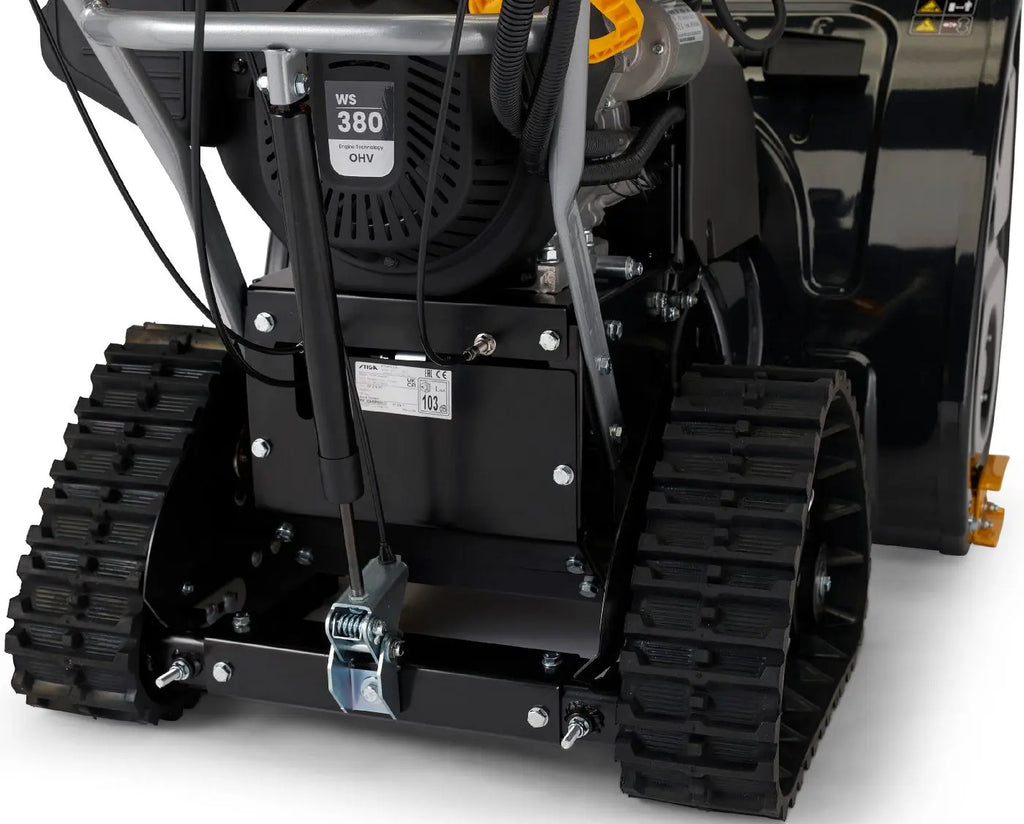 STIGA Benzin-Schneefräse ST 976 T mit Raupenantrieb für maximale Traktion