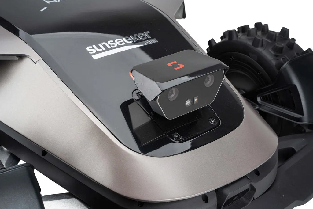 Sunseeker X9 Plus AWD Mähroboter ohne Begrenzungskabel für Sportplätze, Parks und Großflächen