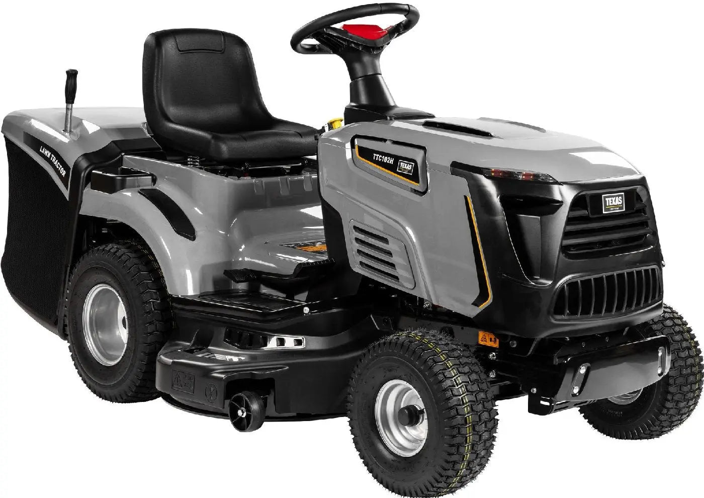 Texas TTC102H Premium Rasentraktor – Hydrostat-Antrieb – 102 cm Schnittbreite – Aufsitzmäher für große Rasenflächen