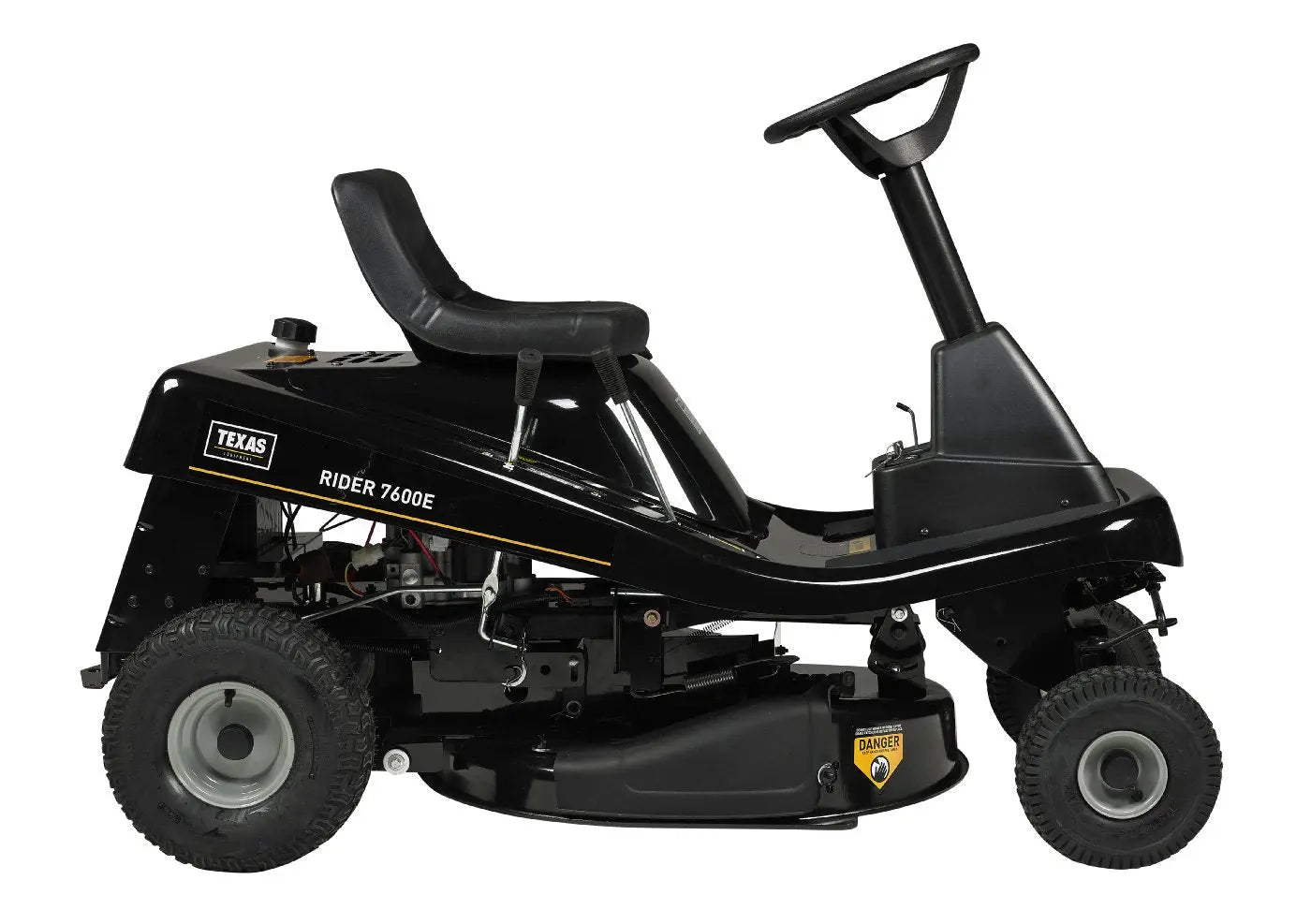 Texas Rider 7600E 2-in-1 Aufsitzmäher inkl. Mulchkit