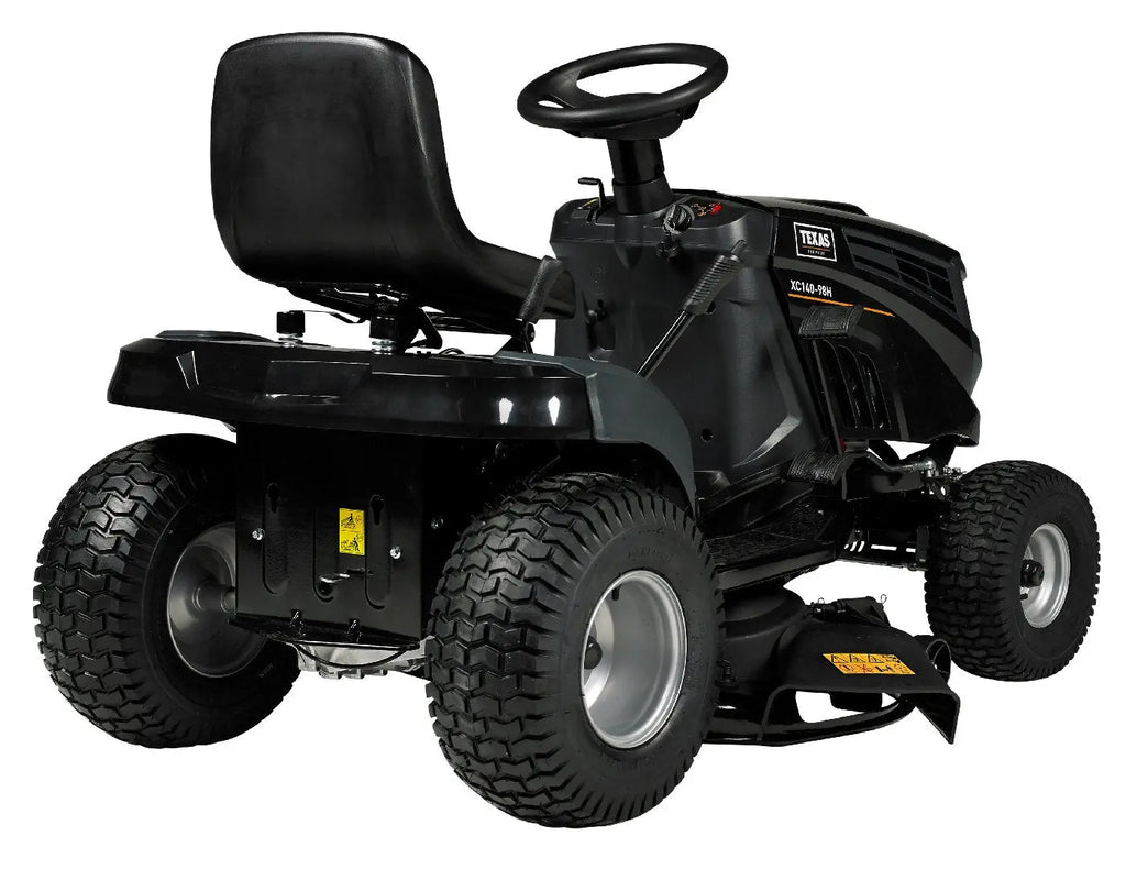 Texas XC140-98H Aufsitzmäher – 98 cm Mähdeck – Hydrostatgetriebe – inkl. Mulchkit – Komfort-Rasentraktor