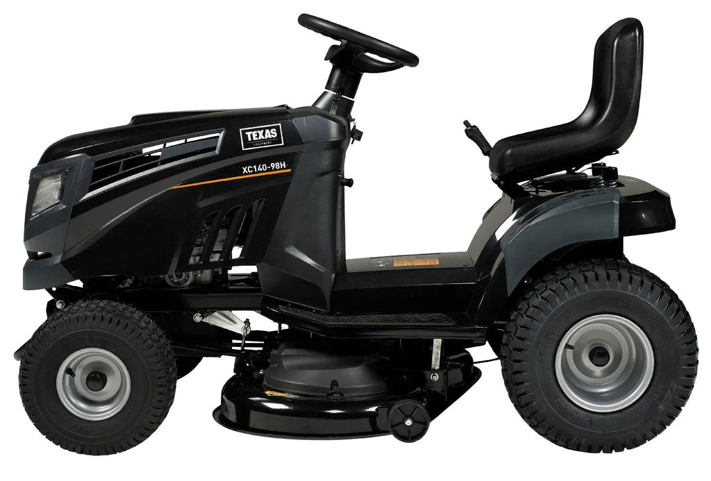 Texas XC140-98H Aufsitzmäher – 98 cm Mähdeck – Hydrostatgetriebe – inkl. Mulchkit – Komfort-Rasentraktor